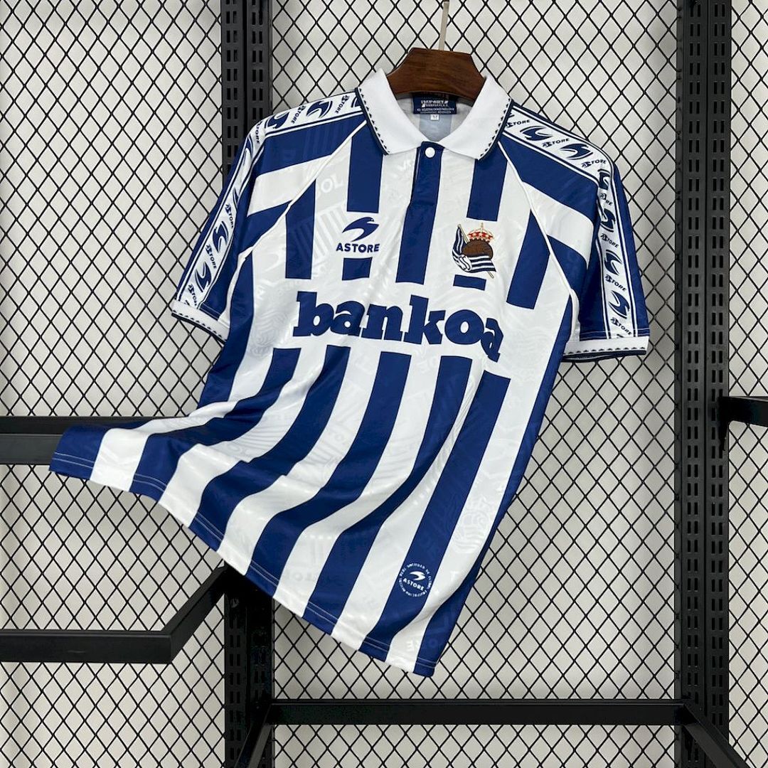 Real Sociedad 1994/95 Home Retro Jersey