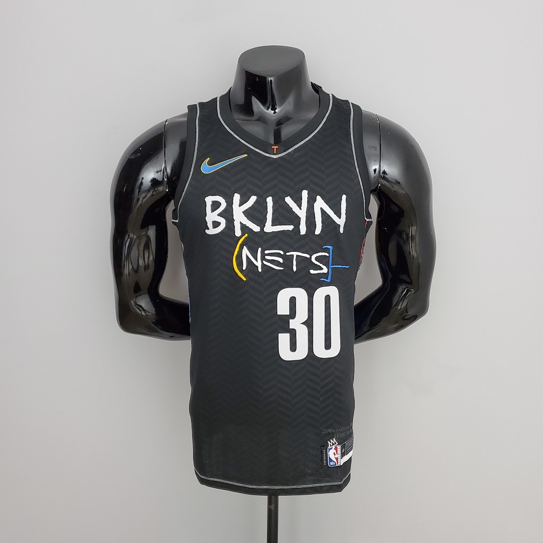 Brooklyn Nets Curry #30 City Edition Black S-XXL