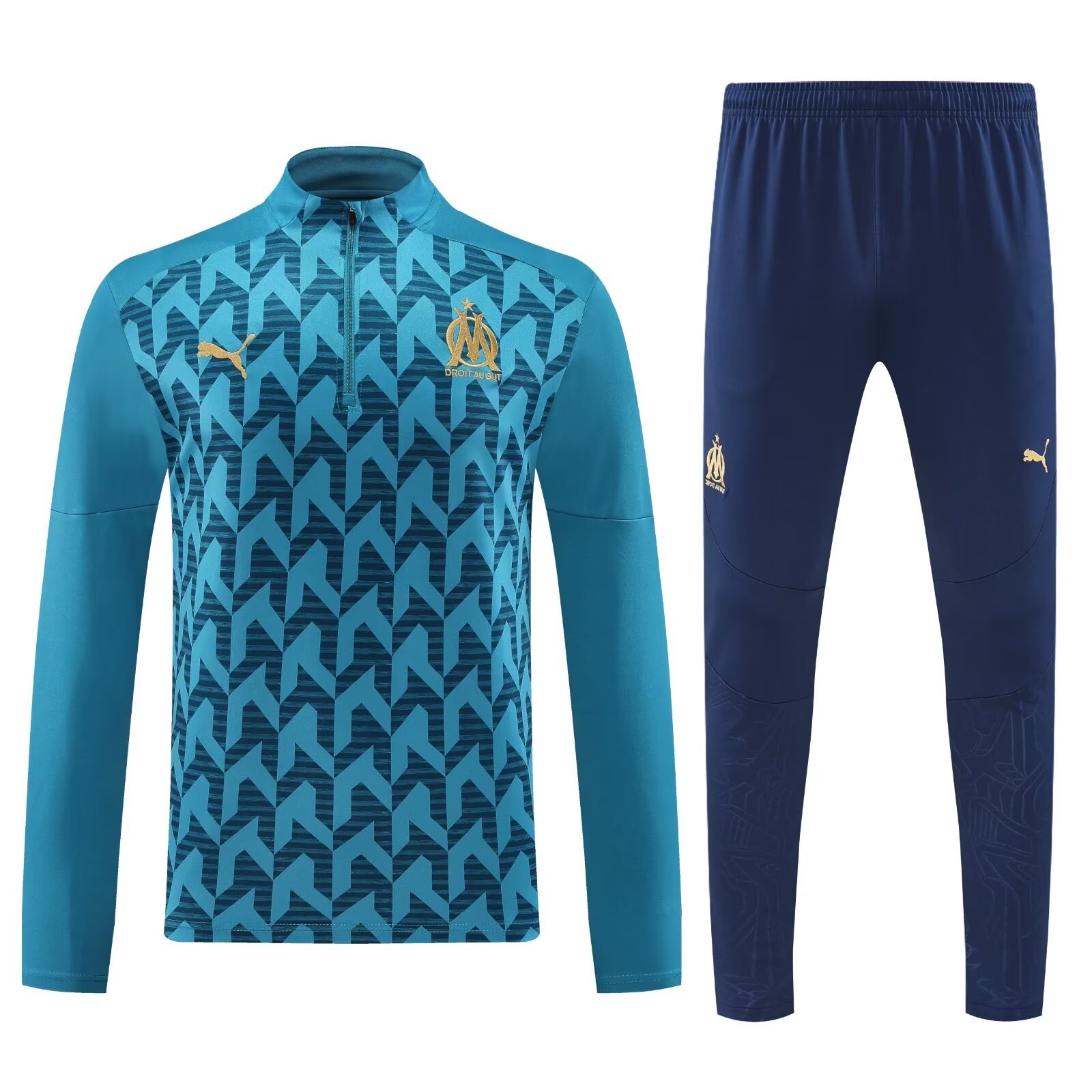 24-25 Marseille Long Sleeve Training Suit Yupoo