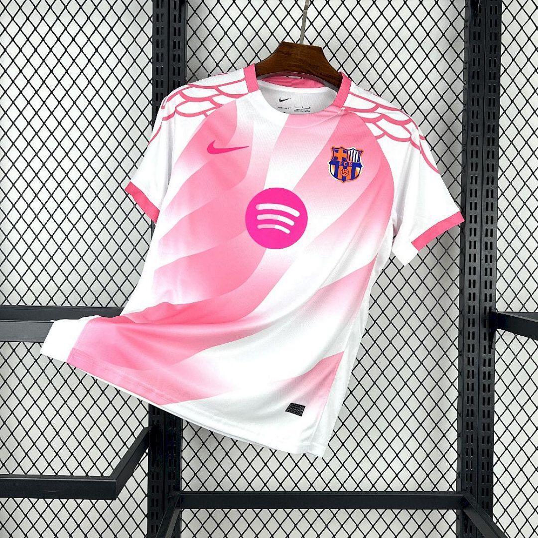 Men’s Barcelona 2025/26 pink special edition Jersey