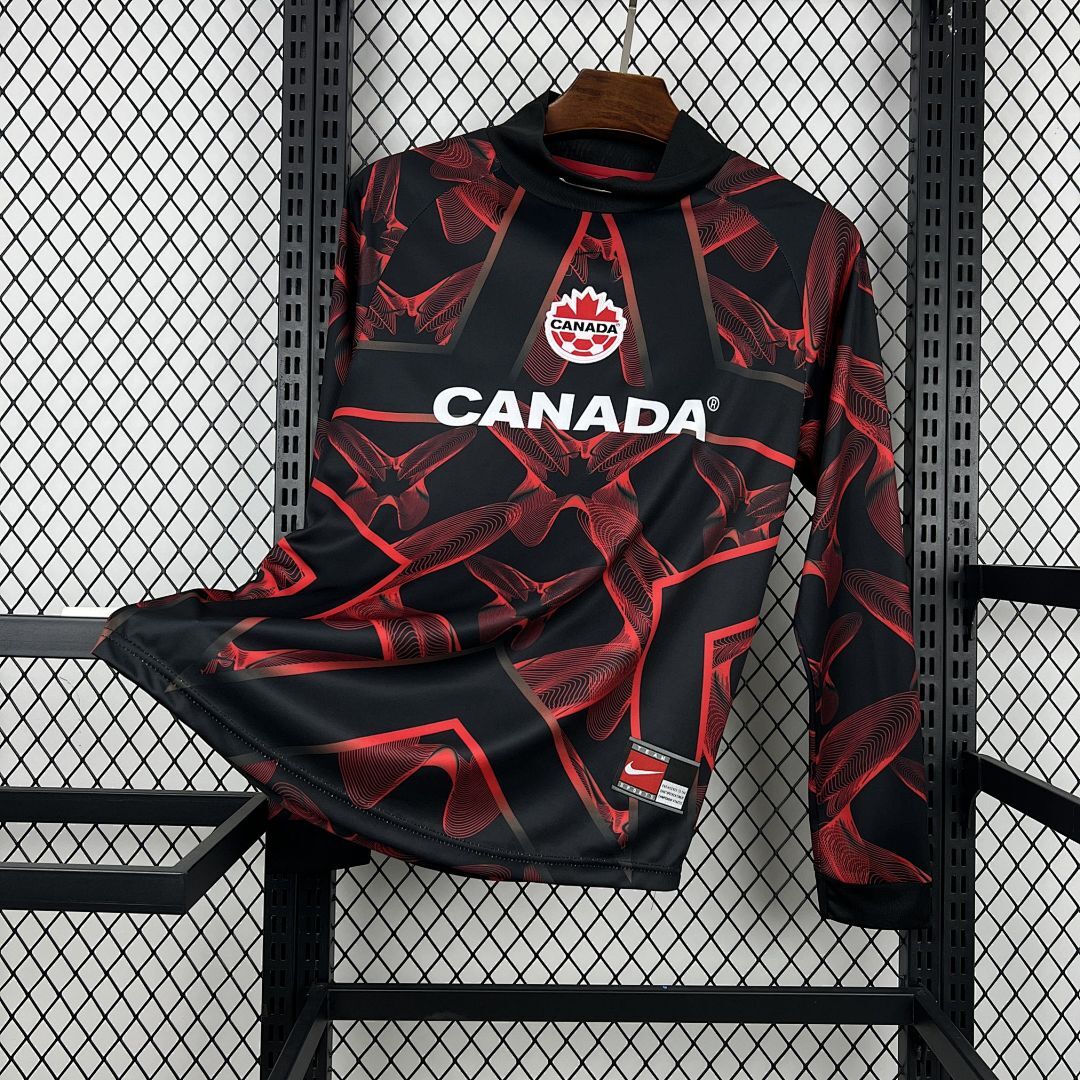 Mens Canada 2026 Hollywood Goalkeeper Long Sleeve Jersey