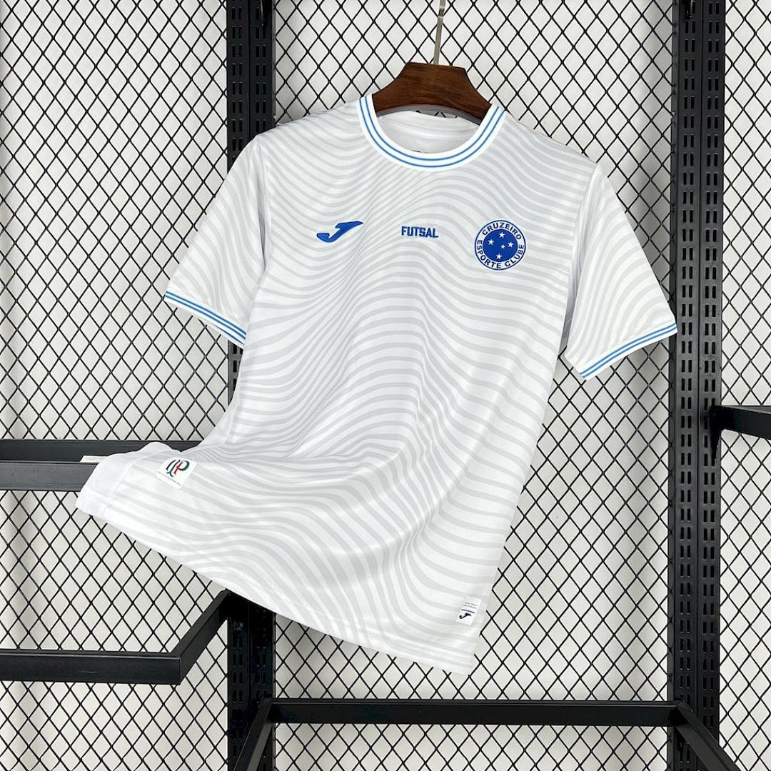 Cruzeiro 2025/26 Away LNF-Five-a-side Jersey