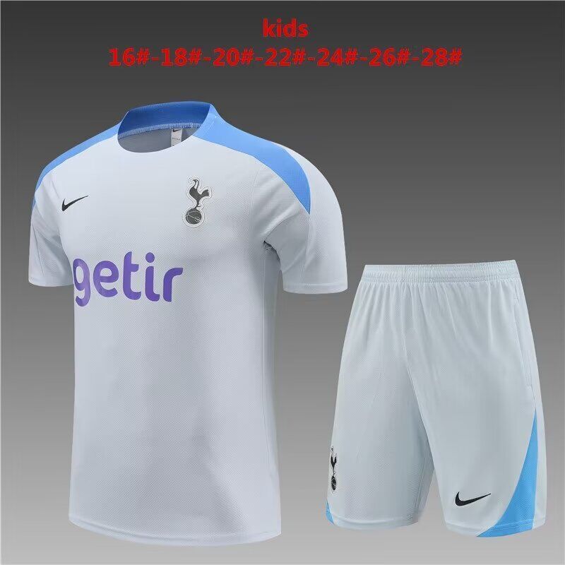 24-25 Tottenham Kids Training Soccer Jerseys Yupoo