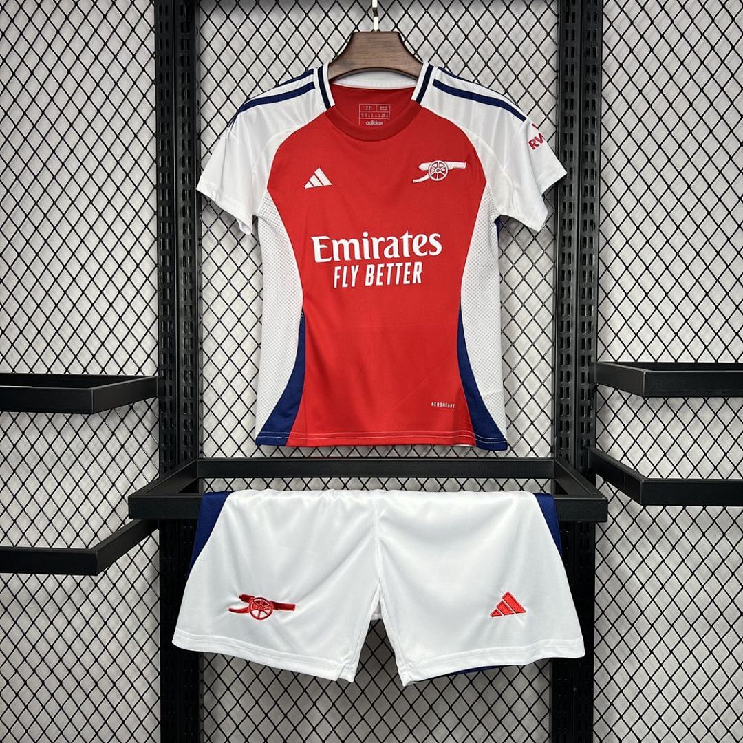 Arsenal 2024/25 Home Kids Kit