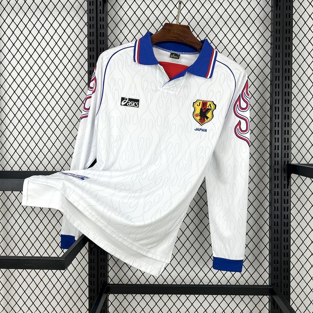 Japan 1998 Away Long Sleeves Retro Jersey