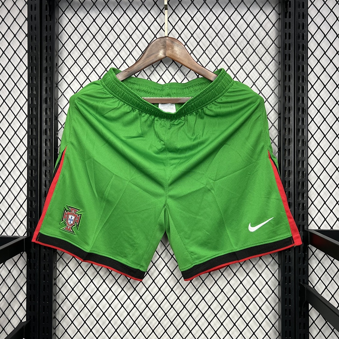 Portugal 2024/25 Euro Home Shorts
