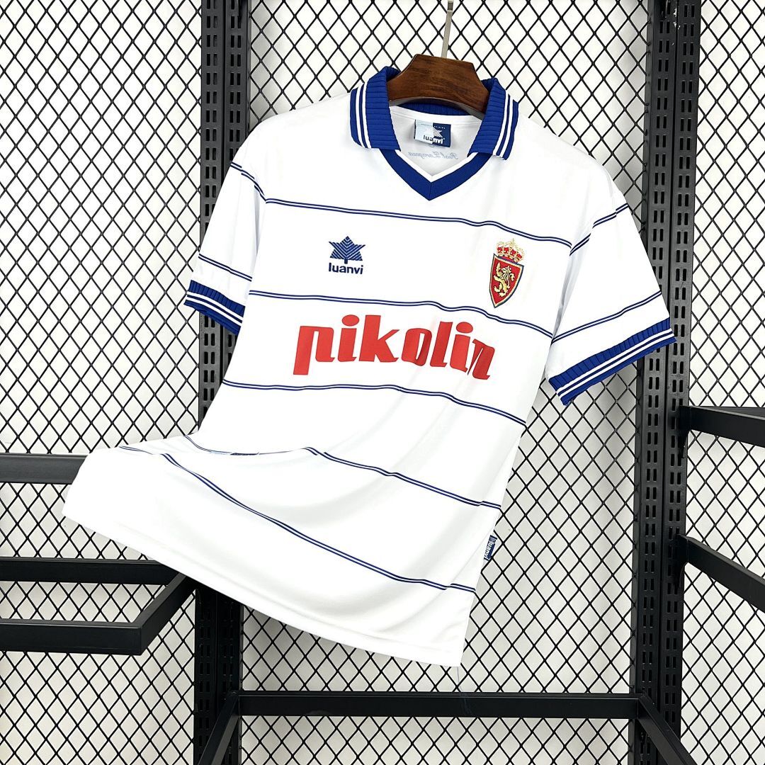 Retro Real Zaragoza 2000/01 Home Jersey