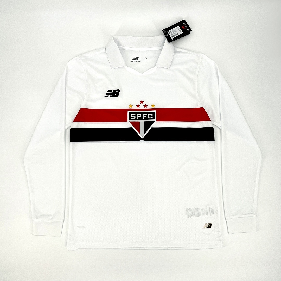 Sao Paulo 2024/25 Home Long Sleeves Jersey S-XXXXL