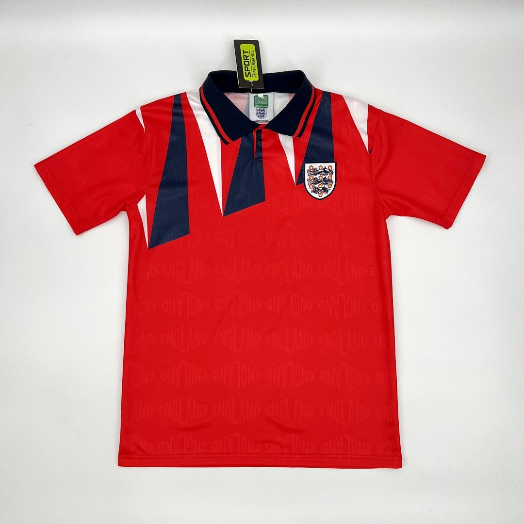 England 1992 Away Retro Jersey S-XXL