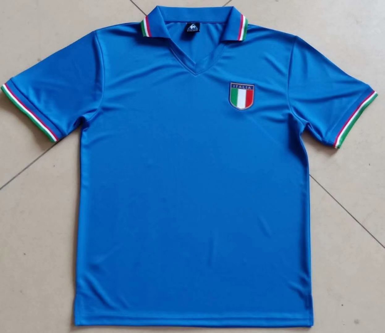 1982 Italy Home Retro Soccer Jerseys Yupoo