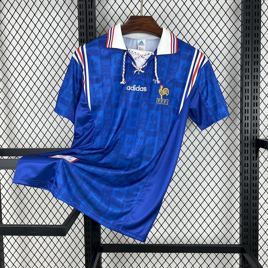 France 1996 Home Retro Jersey