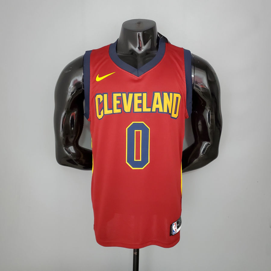 2017 LOVE#0 Cavaliers Burgundy NBA Jersey S-XXL