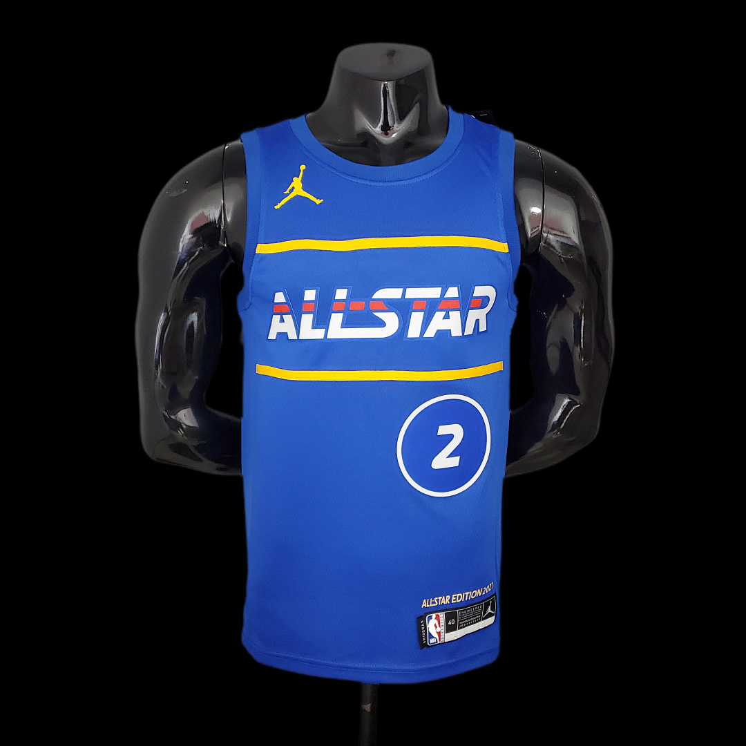 2021 LEONARD#2 All-Star Blue NBA Jersey S-XXL