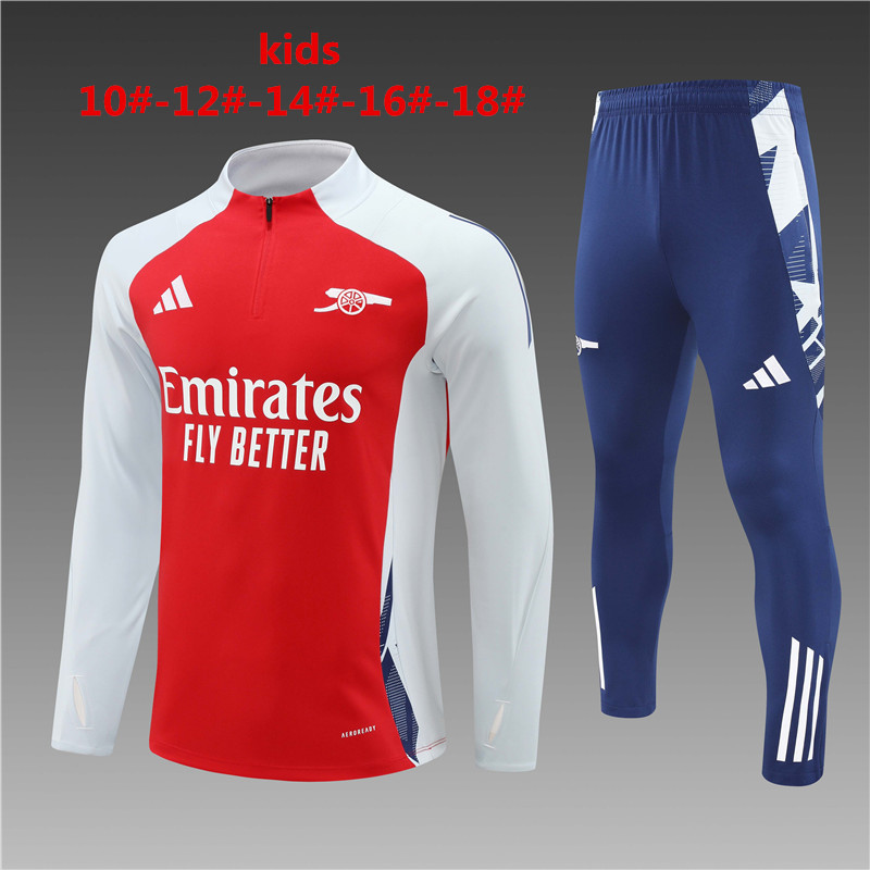 24-25 Arsenal Kids Long Sleeve Training Suit Yupoo