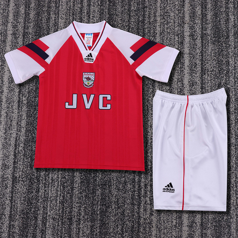 1992 Arsenal Home Kids Cheap Soccer Jerseys Yupoo
