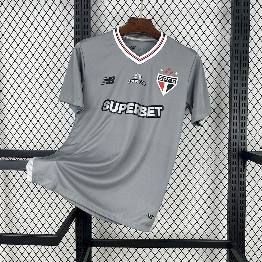 Sao Paulo 2025/26 Special Edition Grey Jersey