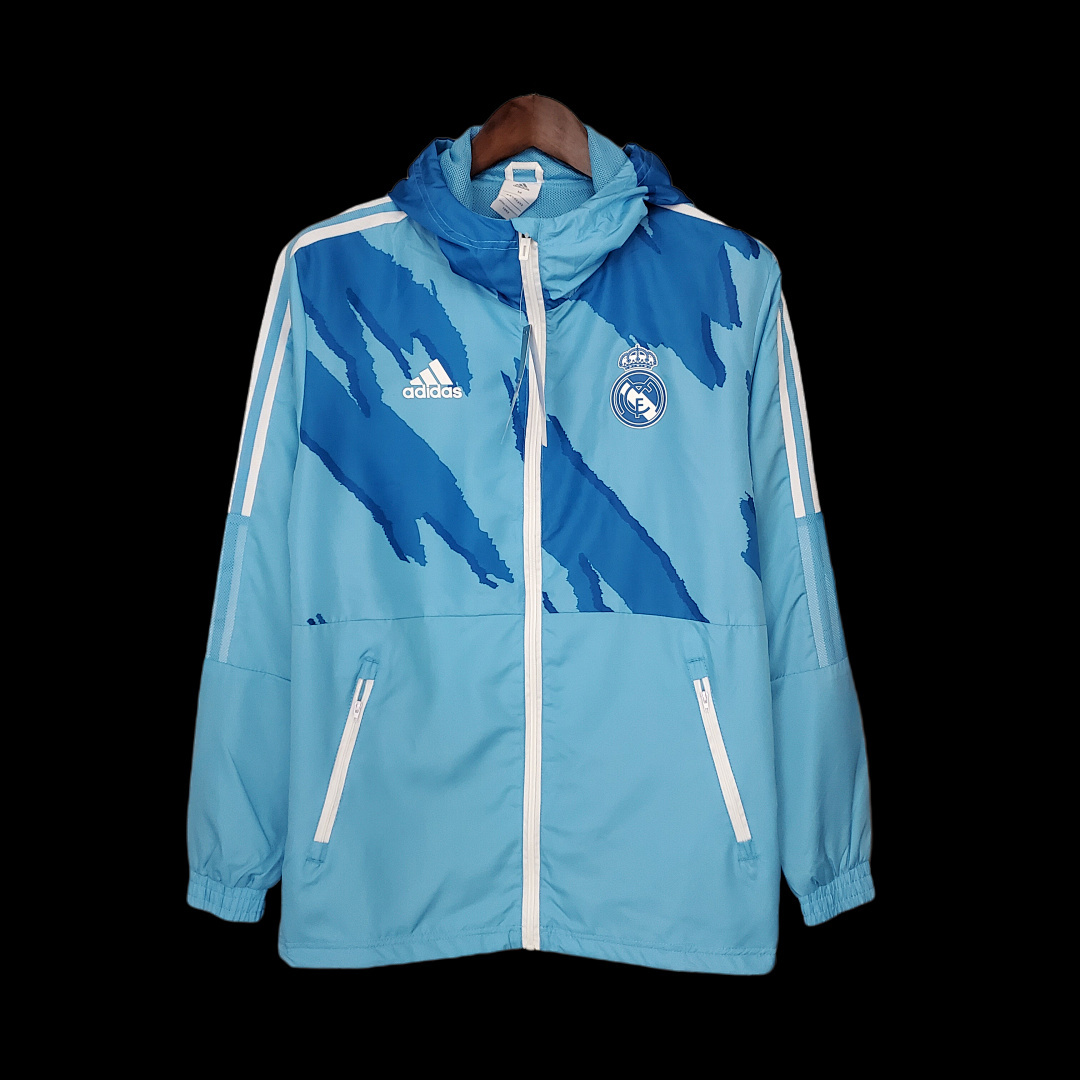21/22 Windbreaker Real Madrid Blue Camouflage S-XXL