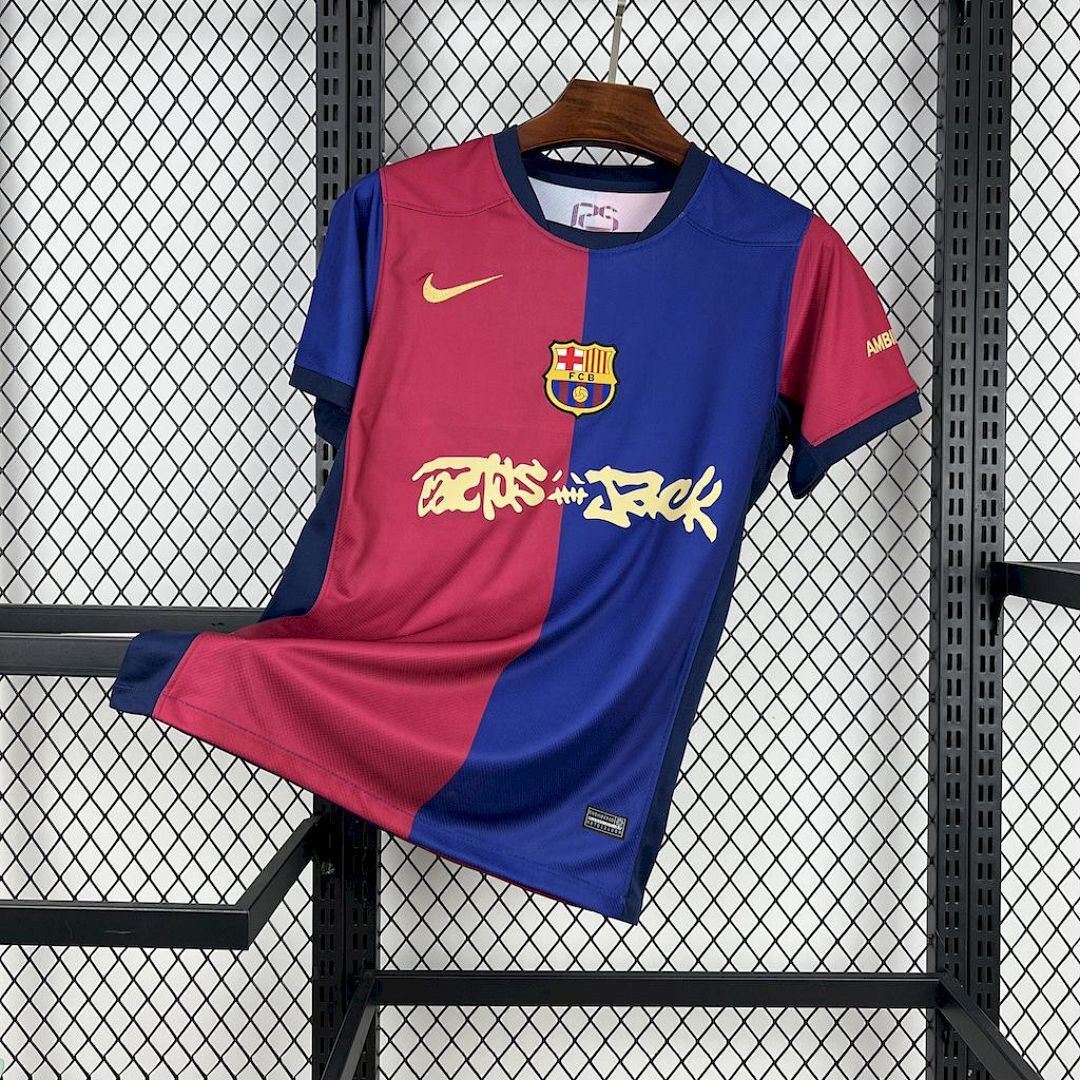 Barcelona 2024/25 Travis Scott Edition Jersey