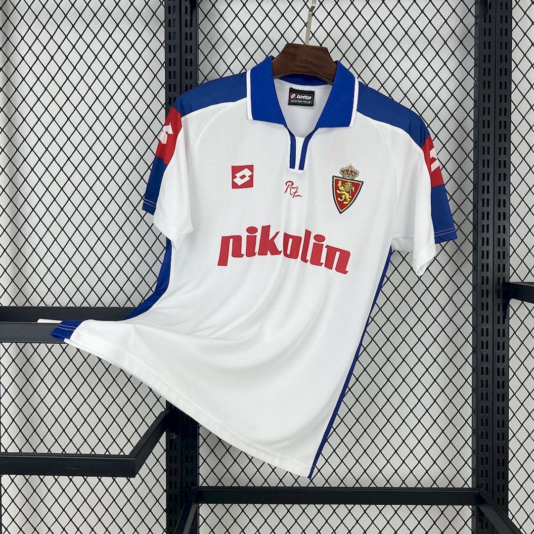 Real Zaragoza 2004 Home Retro Jersey