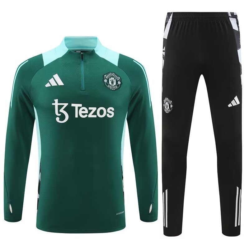 24-25 M-anchester U-nited Long Sleeve Training Suit Yupoo