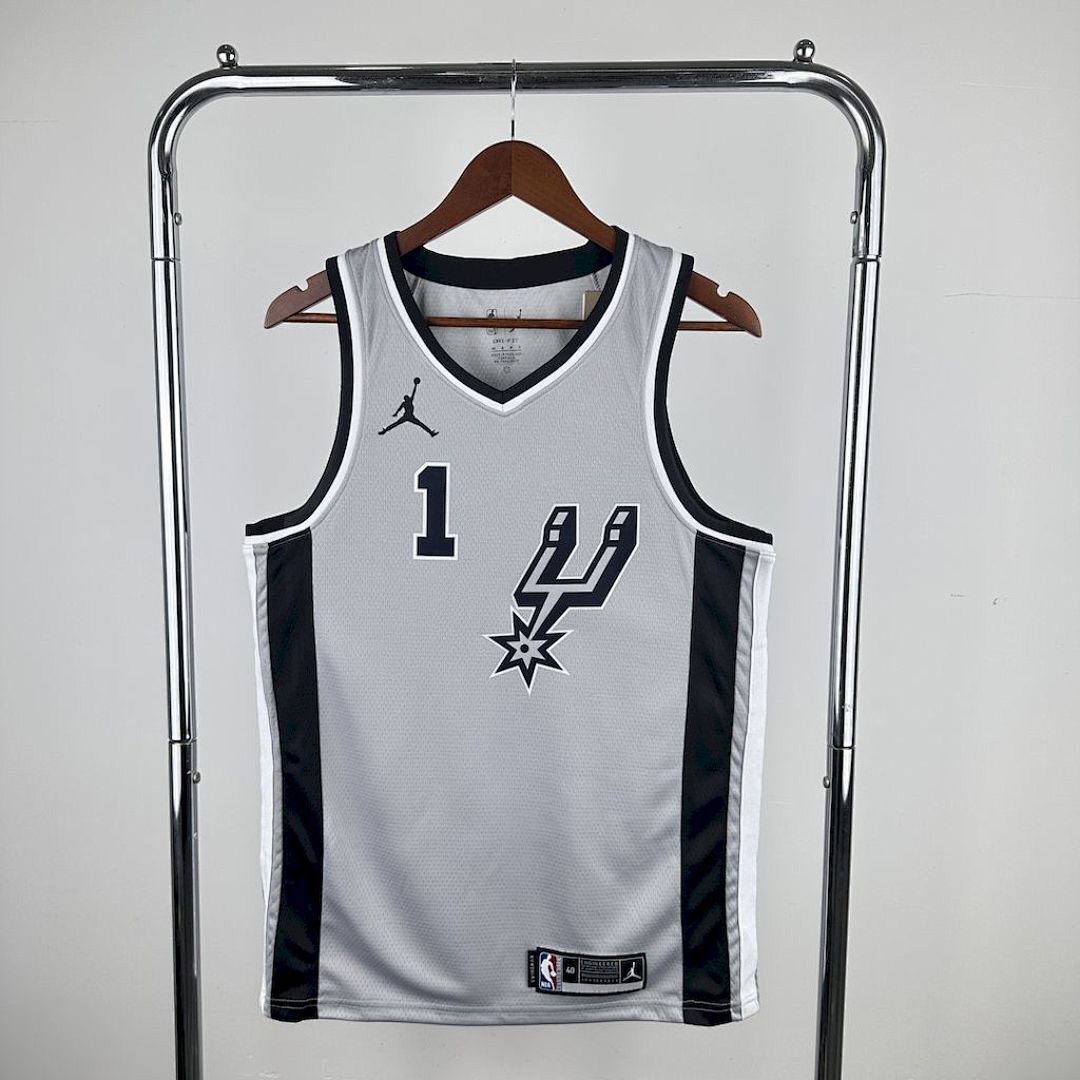 San Antonio Spurs 2021/22 WEMBANYAMA#1 Jordan Jersey