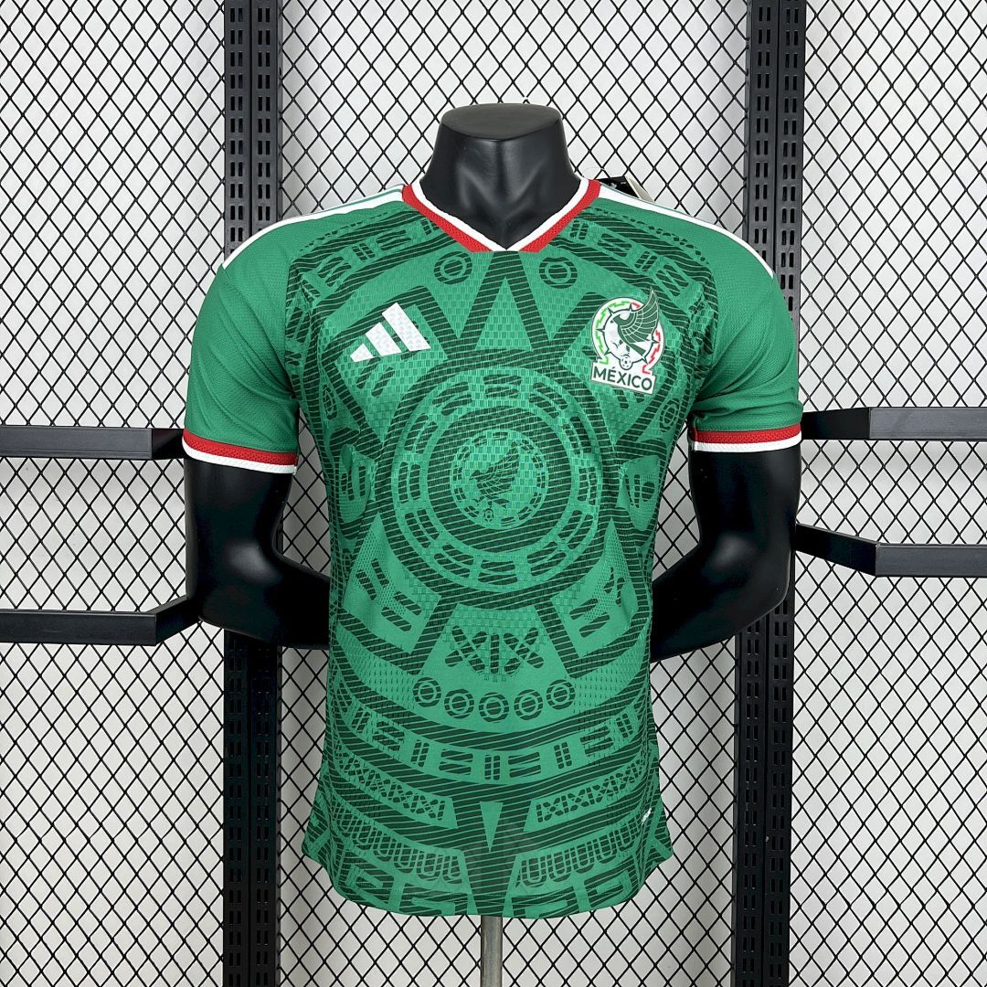 Mens Mexico 2026 World Cup Home Jersey Player Version