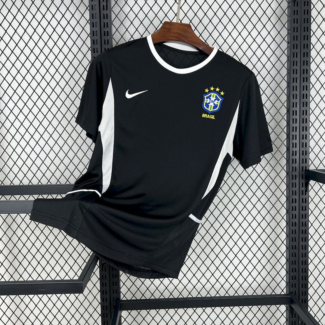 Brazil 2002 Goalkeeper Retro Jersey