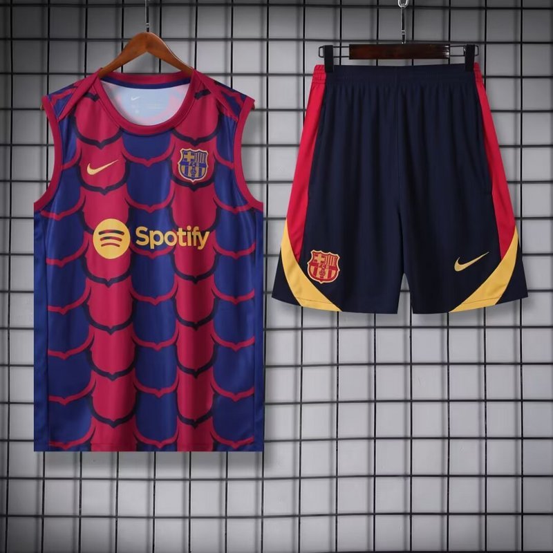 24-25 Barc Training Soccer Vest Yupoo