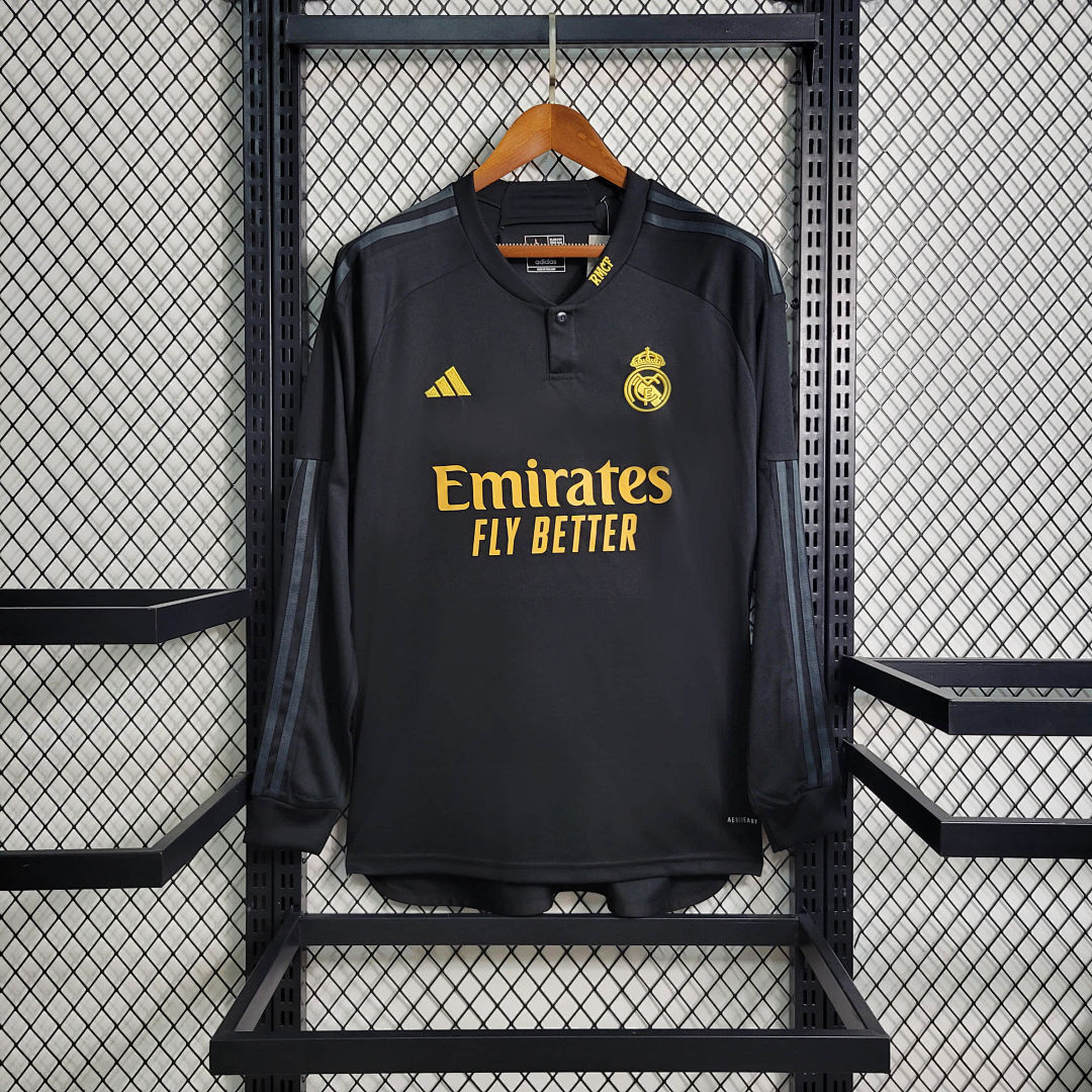 Real Madrid 2023/24 Third Away Long Sleeves Jersey