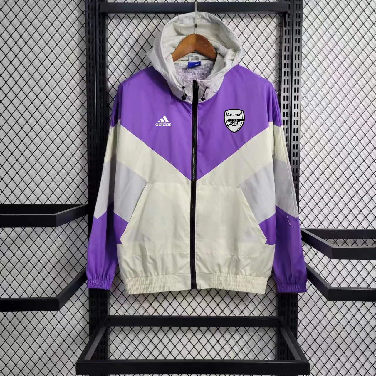 23-24 Arsenal Windbreaker Hoodie Jackets Yupoo