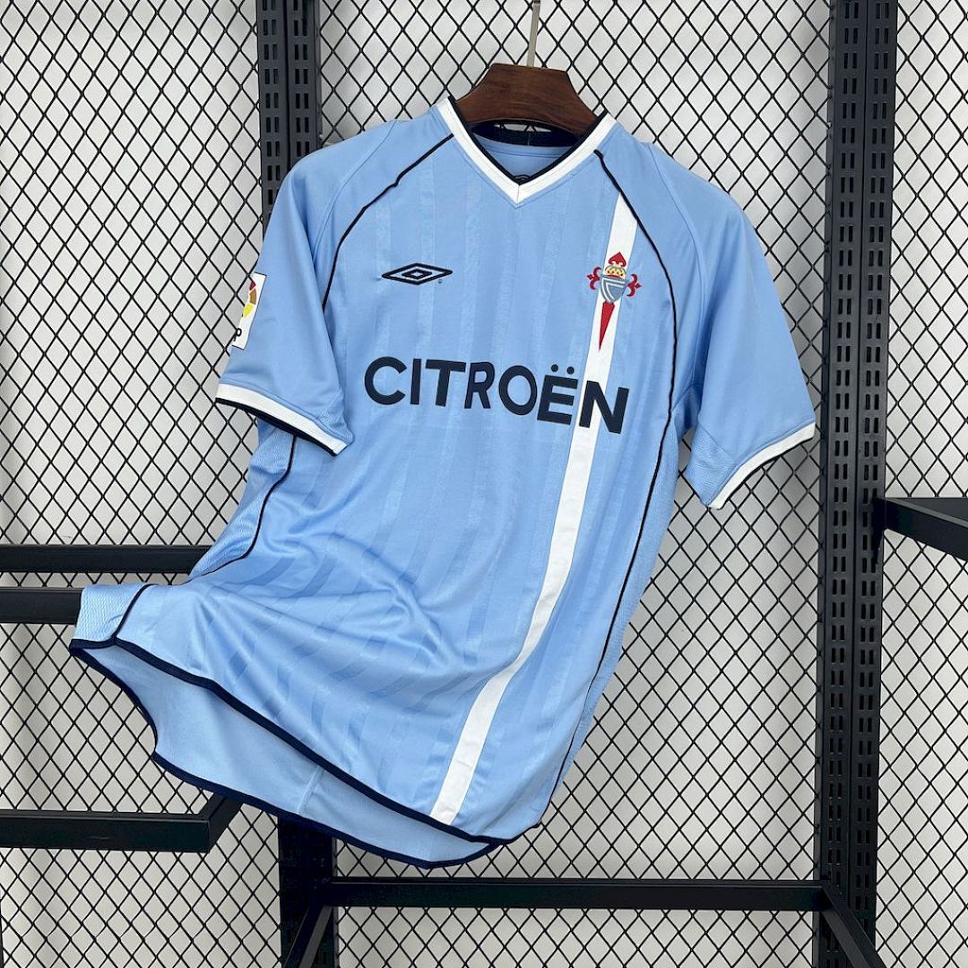 Celta Vigo 2001/02 Home Retro Jersey