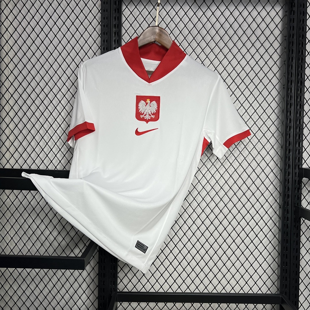 Poland 2024/25 Euro Home Jersey