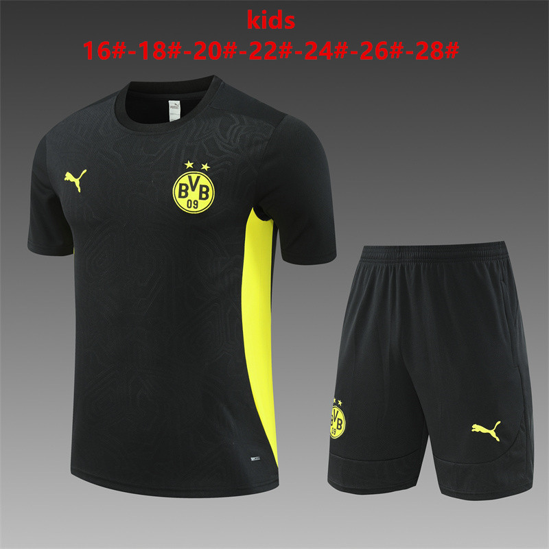 24-25 Dortmund Kids Training Soccer Jerseys Yupoo