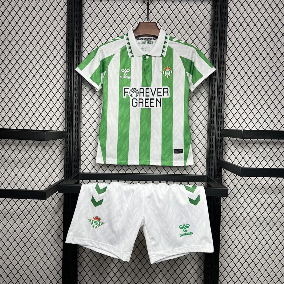Real Betis 2024/25 Home Kids Kit