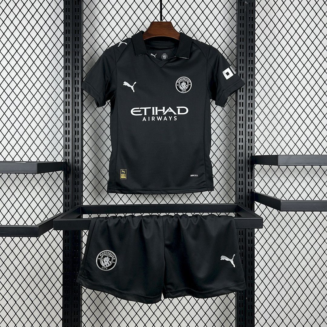 Kids Manchester City 2025/26 Away Kit