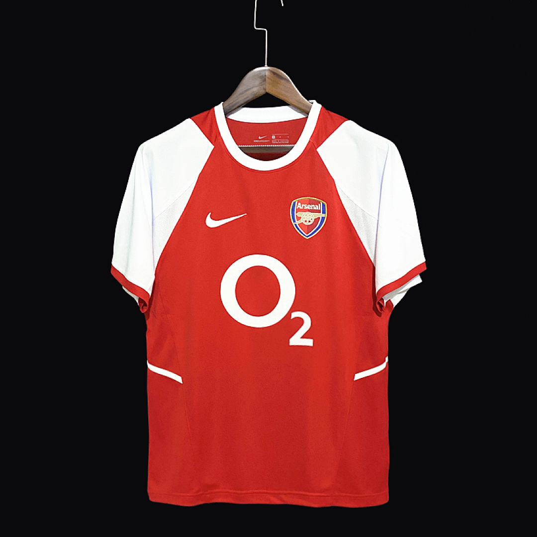 Retro 02-04 Arsenal home S-XXL
