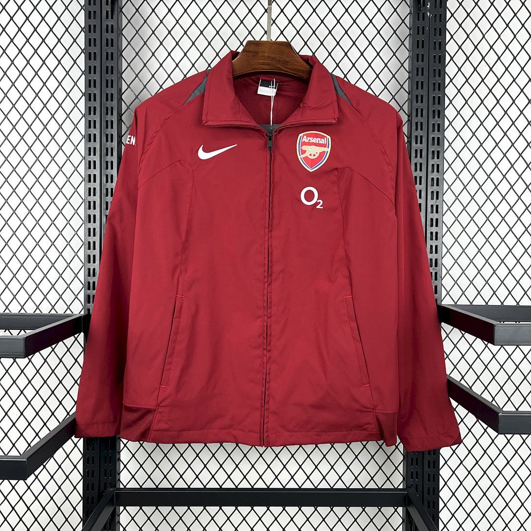 Mens Arsenal 2005/06 Retro Windbreaker