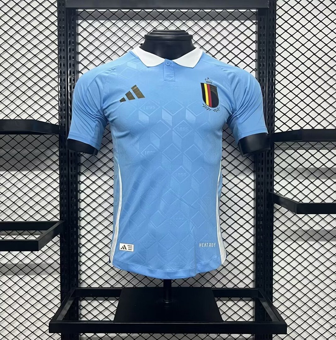 Belgium 2024/25 Euro Away Jersey Player Version