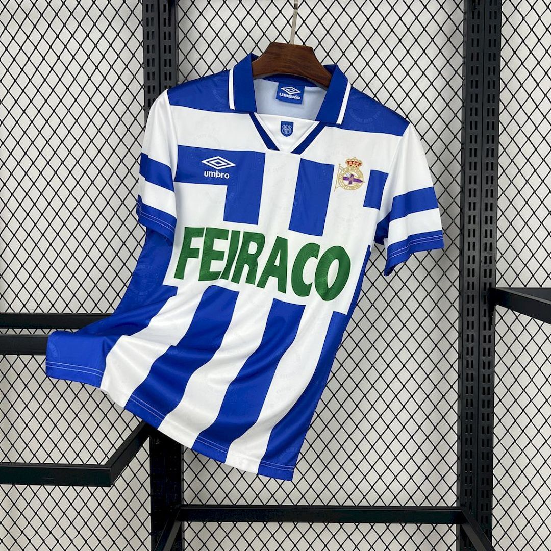 Deportivo de La Coruna 1994/95 Home Retro Jersey