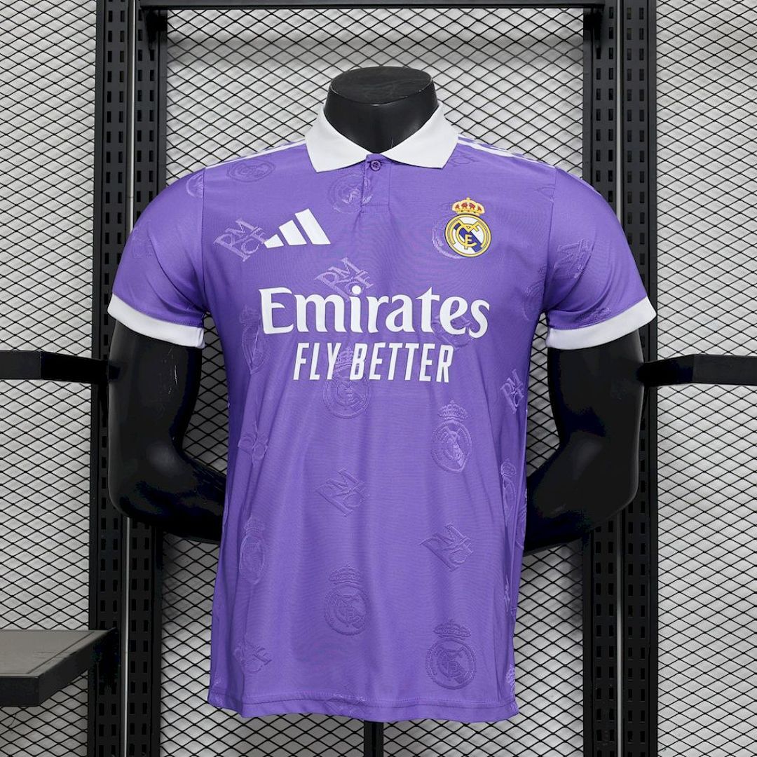 Real Madrid  2025/26 Light purple special edition Jersey Player Version