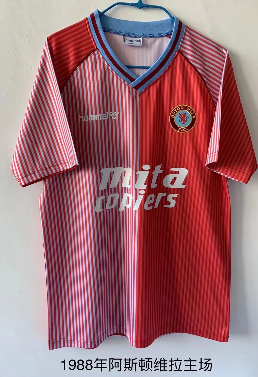 1988 Aston Villa Home Retro Soccer Jerseys Yupoo
