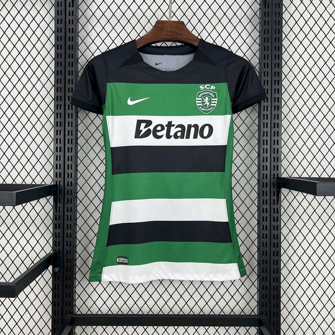 Sporting CP 2024/25 Home Womens Jersey S-XXL
