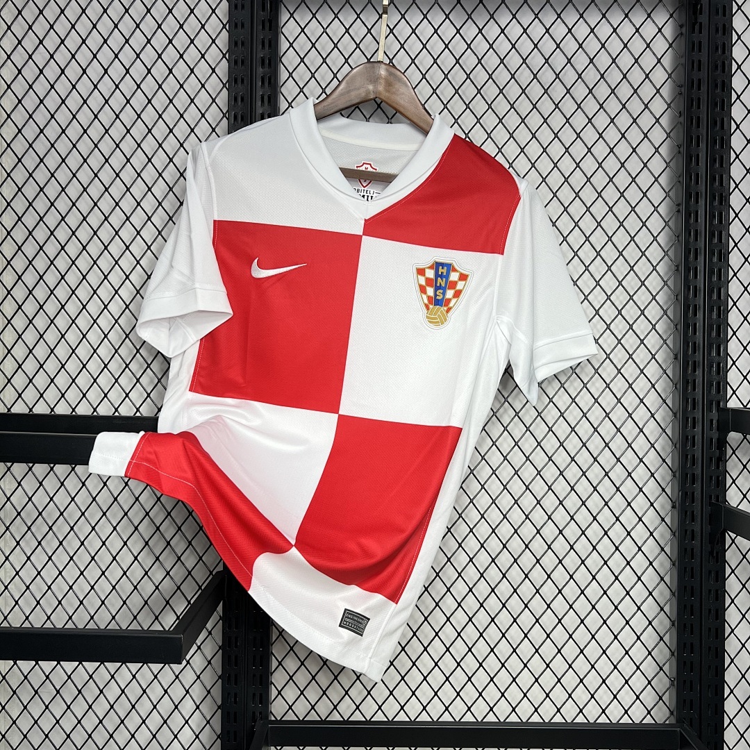 Croatia 2024/25 Euro Home Jersey