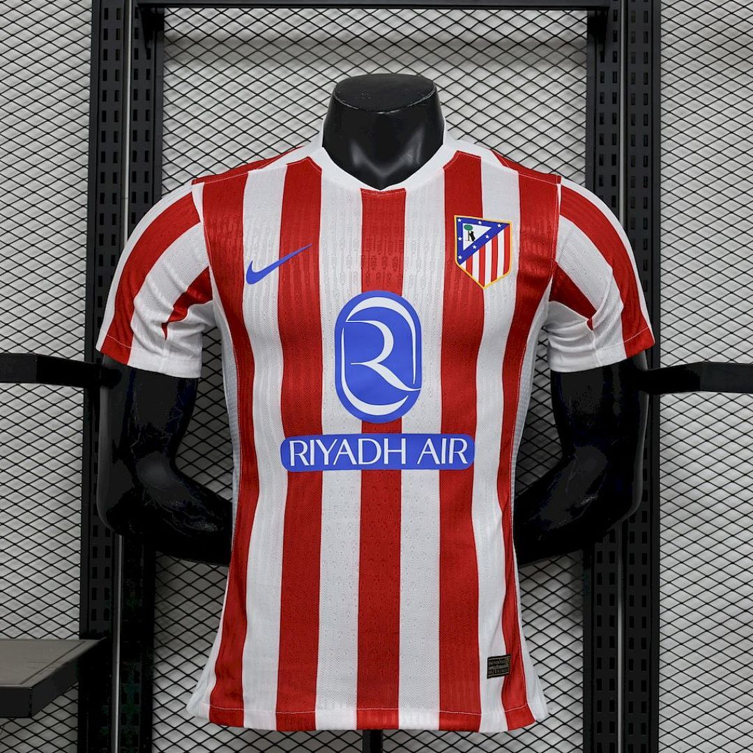 Atletico Madrid 2025/26 Home Jersey Player Version