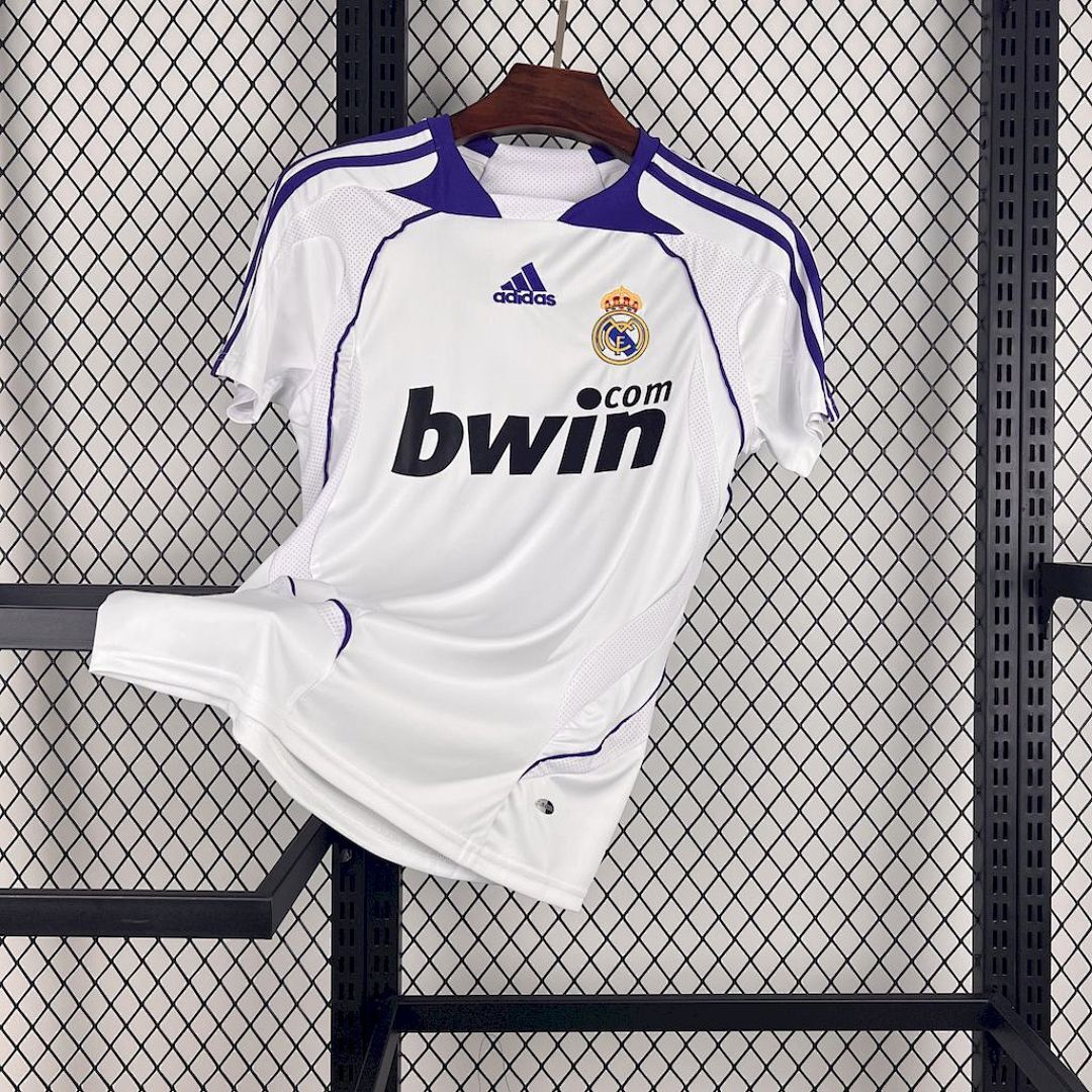 Real Madrid 2007/08 Home Retro Jersey