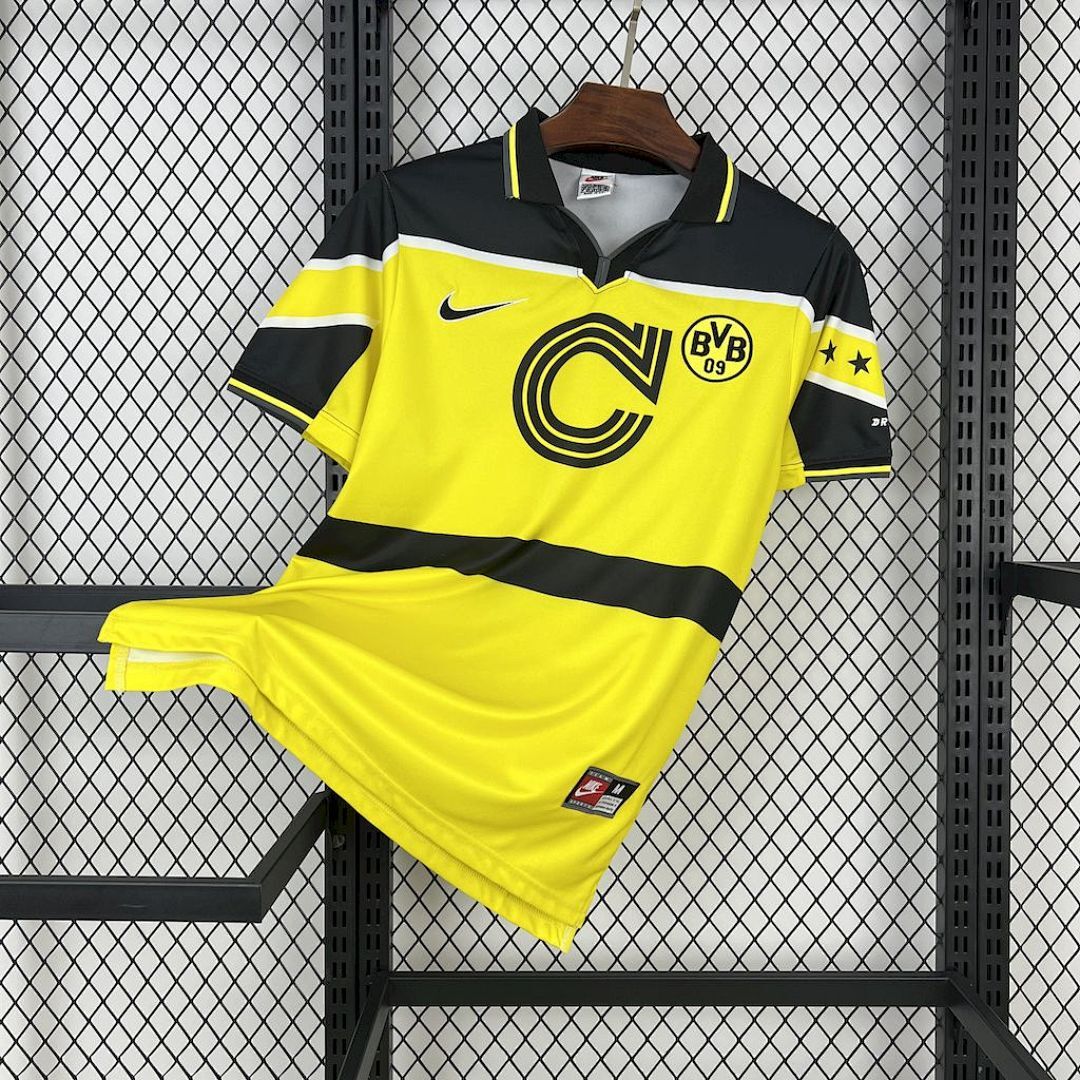 Borussia Dortmund 1996/97 Home Retro Jersey