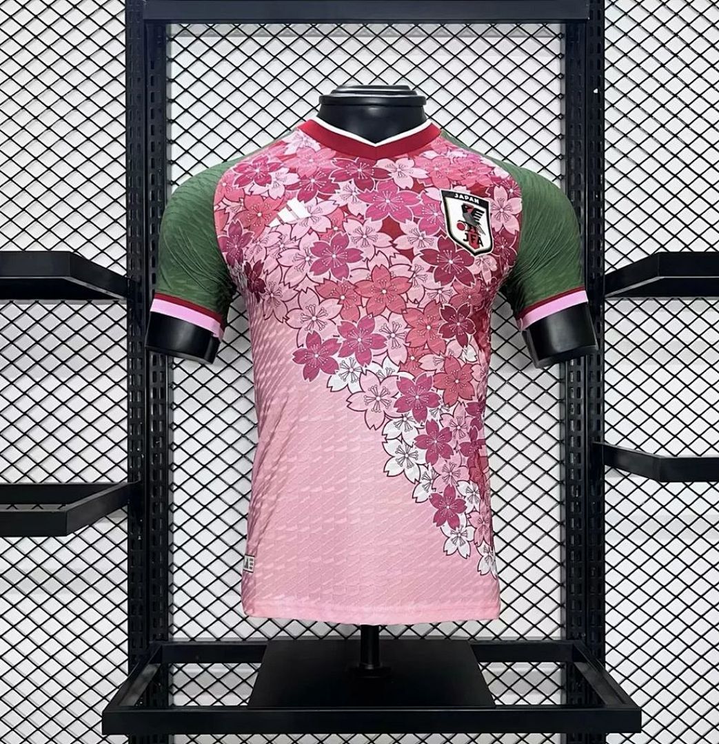 Japan 2024/25 Sakura Pink Jersey Player Version