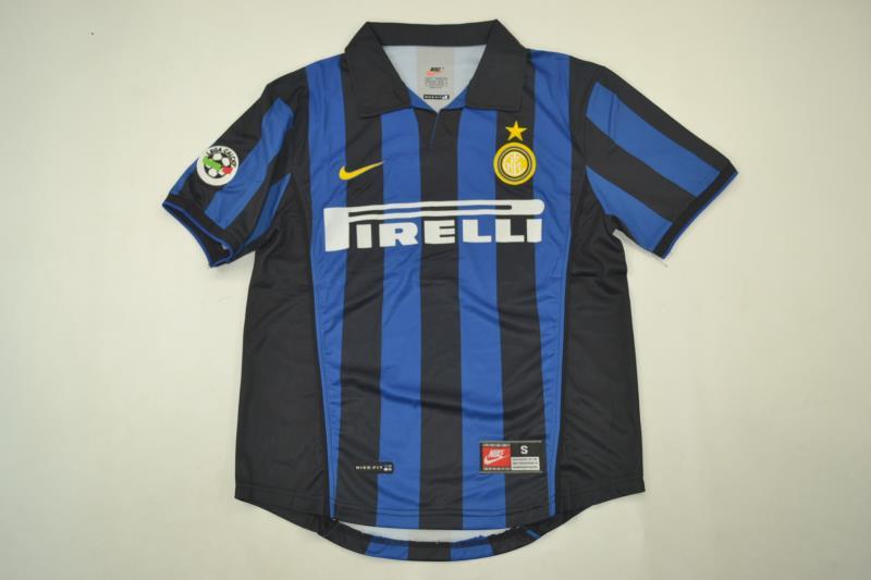 Inter Milan home blue 98-99 season