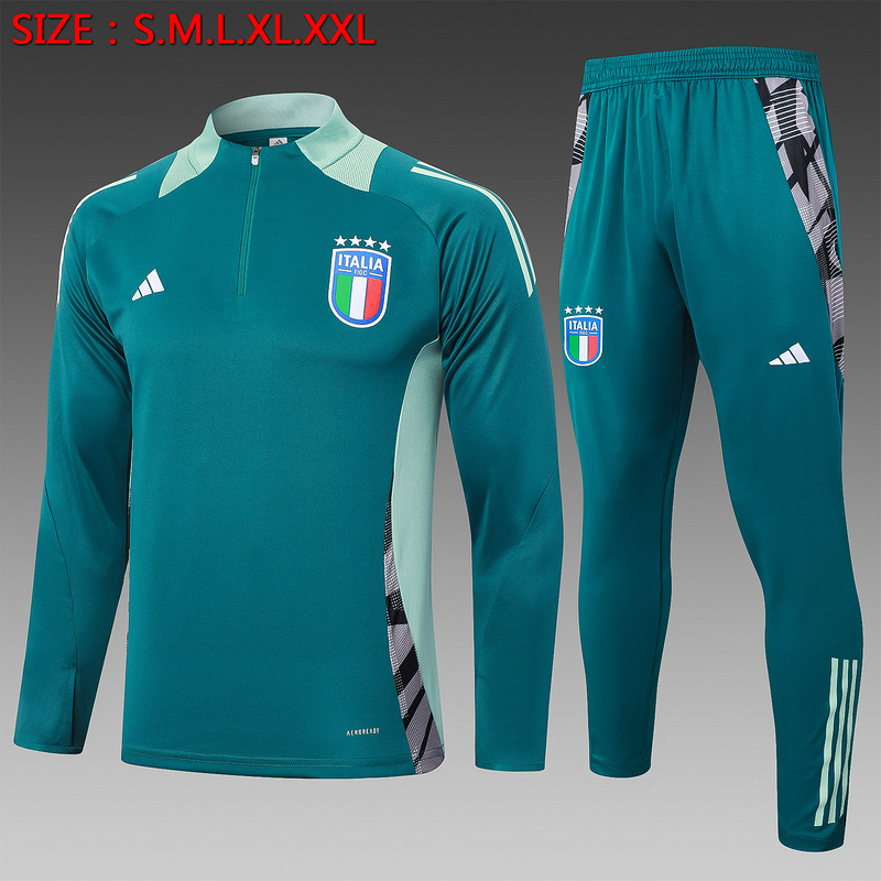 2024 Italy Long Sleeve Training Suit Yupoo
