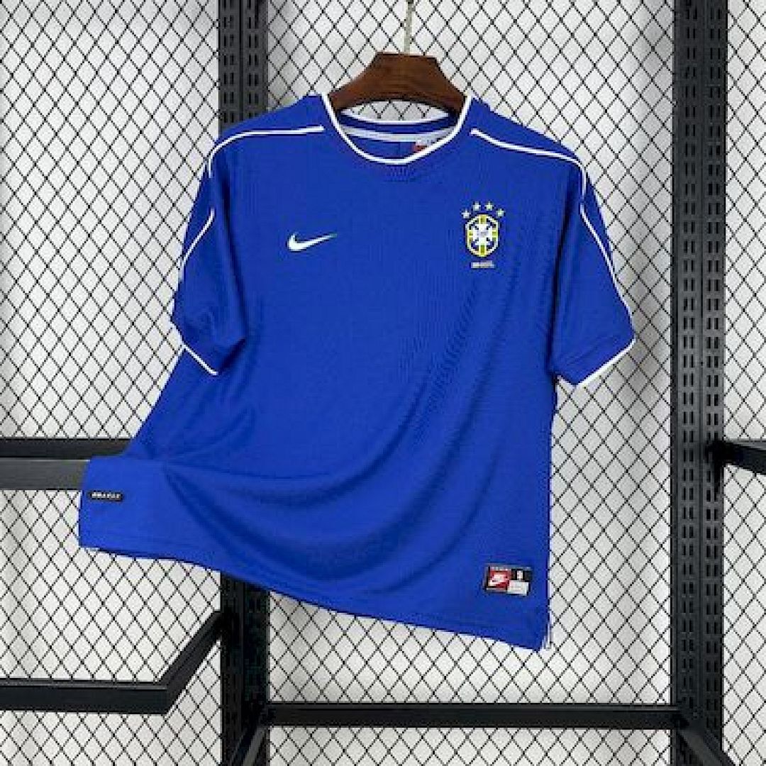 Brazil 1998 Away Retro Jersey